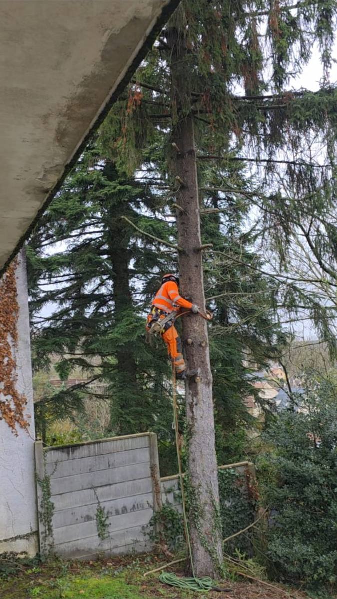 Réalisation : Abattage par sections